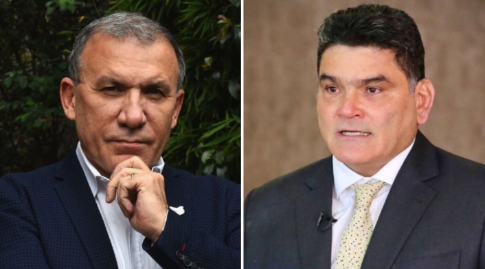 Roy Barreras y Gregorio Eljach Roy Barreras y Gregorio Eljach