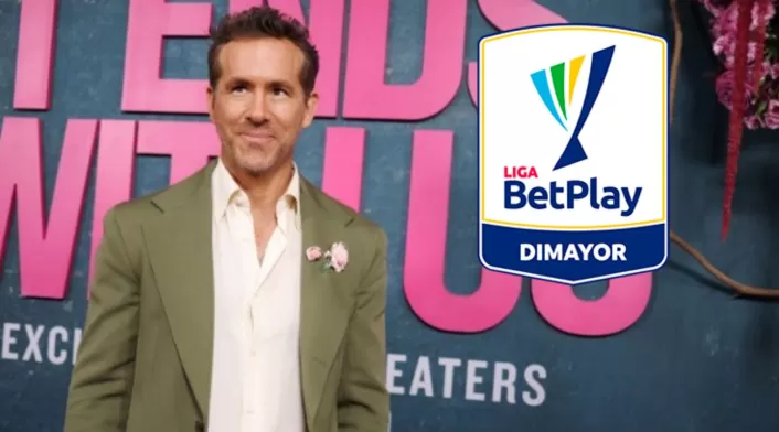 Ryan Reynolds en la Liga Betplay Ryan Reynolds en la Liga Betplay