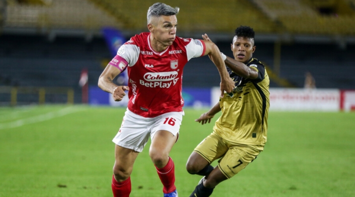 Empate sin goles entre Santa Fe y Águilas Doradas en la Liga BetPlay 2024 Empate sin goles entre Santa Fe y Águilas Doradas en la Liga BetPlay 2024