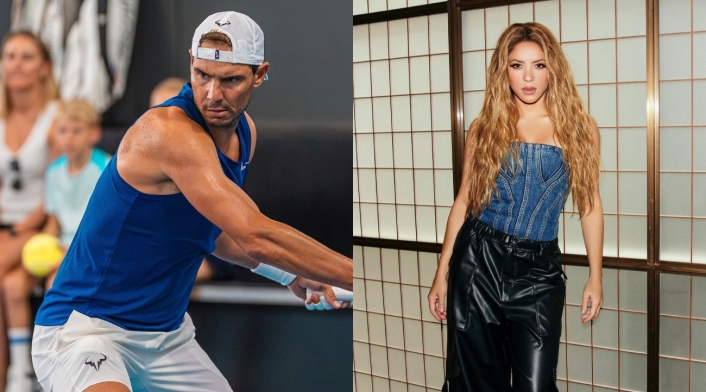 Shakira y Rafael Nadal Shakira y Rafael Nadal
