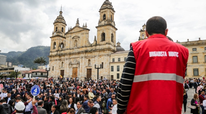 Simulacro evacuación Bogotá 2024 Simulacro evacuación Bogotá 2024