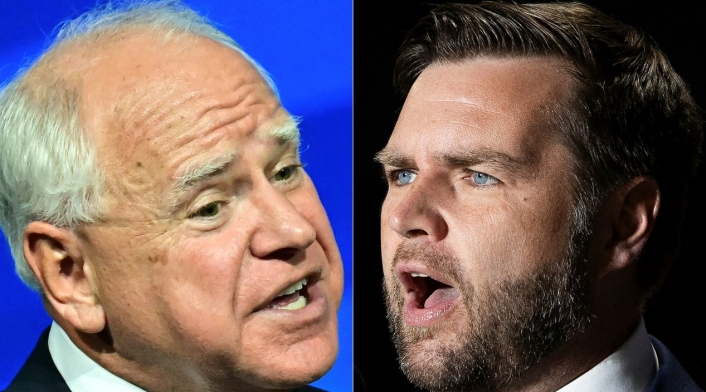 Walz vs Vance Walz vs Vance