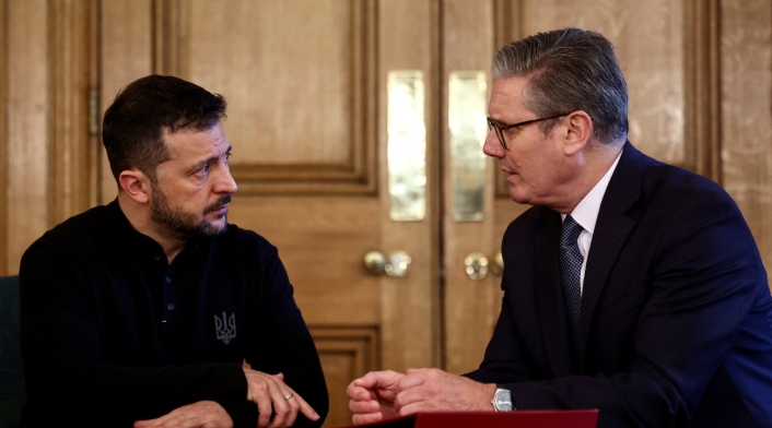 Zelensky y Starmer Zelensky y Starmer