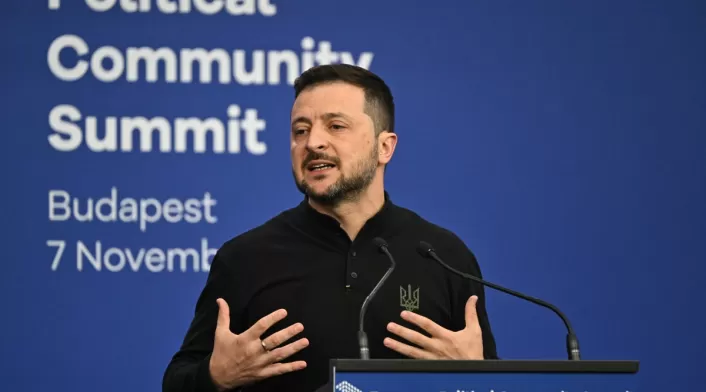 Volodímir Zelenski, presidente de Ucrania