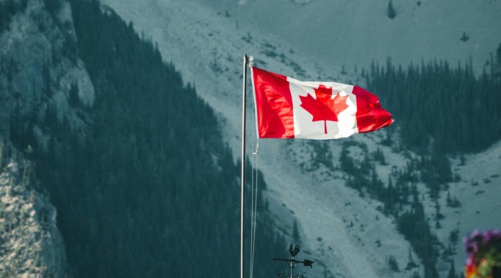 Bandera Canadá Bandera Canadá