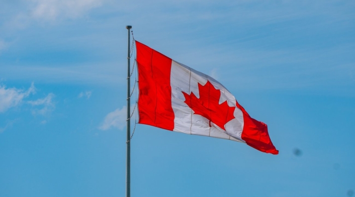 Bandera Canadá Bandera Canadá