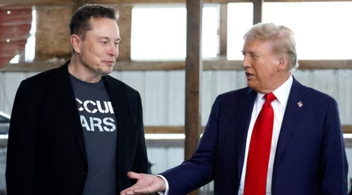 Elon Musk y Donald Trump Elon Musk y Donald Trump