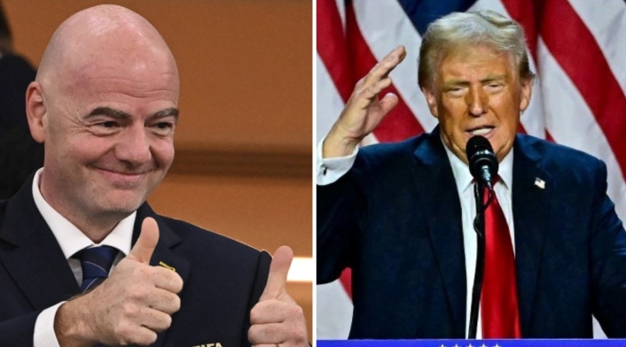 Gianni Infantino y Donald Trump Gianni Infantino y Donald Trump