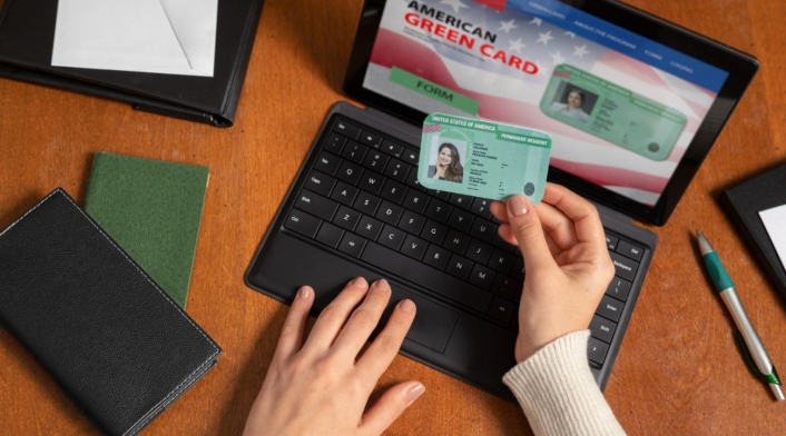 Green card Green card