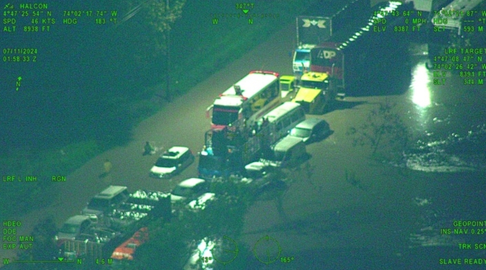 Inundaciones en Bogotá Inundaciones en Autopista Norte de Bogotá por fuertes lluvias