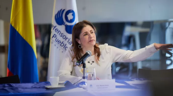 Iris Marín, defensora del Pueblo La Defensora del Pueblo critica a Karol G y otros artistas por letra de la canción +57