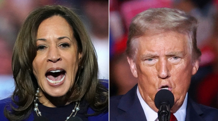 Kamala Harris y Donald Trump Últimos actos de campaña: Trump y Harris buscan apoyo latino e indecisos en Milwaukee y Michigan.