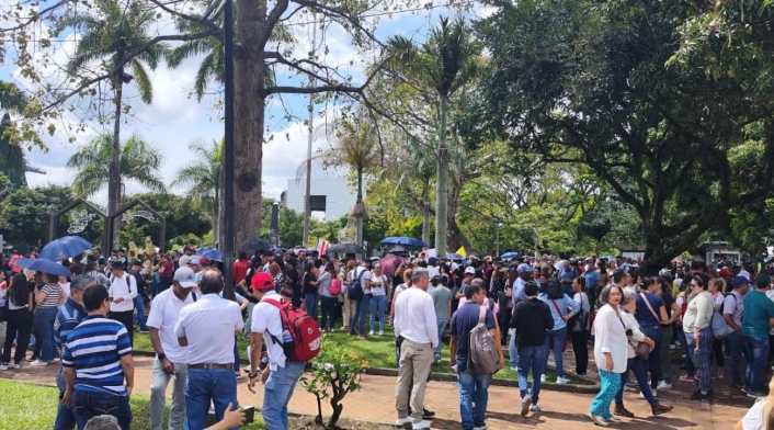 Pereira también se une a las marchas Pereira también se une a las marchas