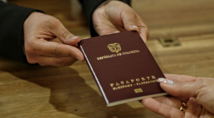 Pasaporte colombiano Pasaporte colombiano