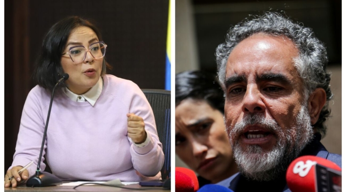 Jeniffer Pedraza y Armando Benedetti Jeniffer Pedraza y Armando Benedetti