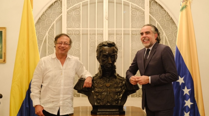 Gustavo Petro y Armando Benedetti