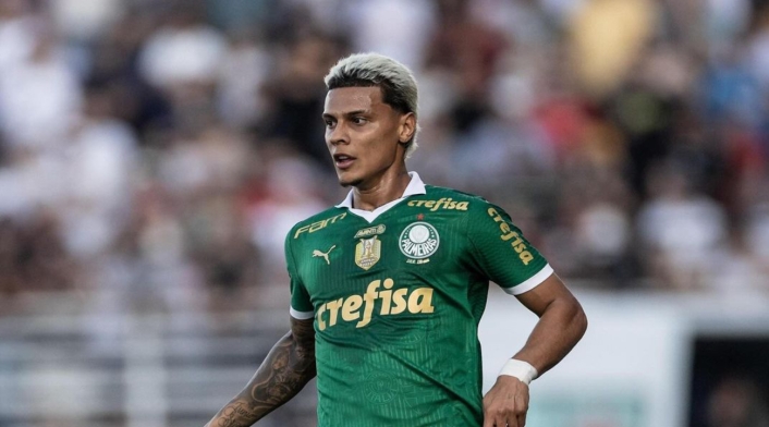 Richard Ríos Richard Ríos, futbolista colombiano de Palmeiras, en la mira del PSG y otros clubes europeos tras complicada temporada en Brasil.