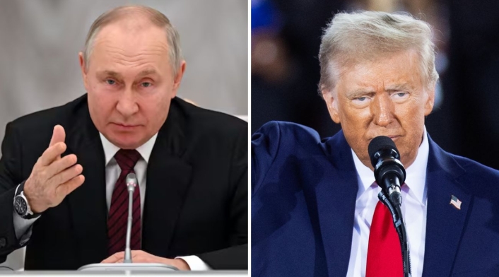 Vladimir Putin y Donald Trump Vladimir Putin y Donald Trump