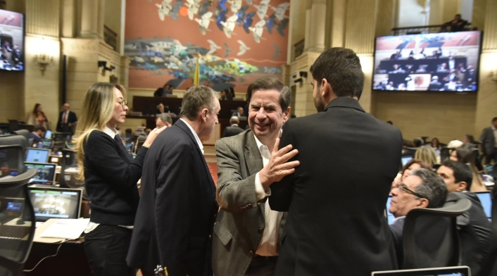 Plenaria de la Cámara de Representantes.
