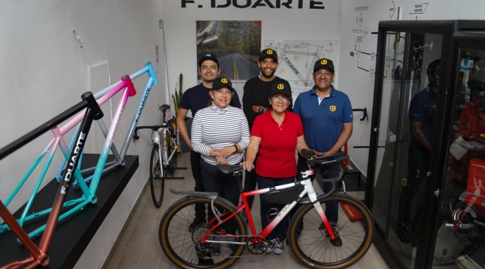 Las bicicletas F. Duarte han estado vigentes por más de seis décadas gracias a todo un trabajo familiar Las bicicletas F. Duarte han estado vigentes por más de seis décadas gracias a todo un trabajo familiar