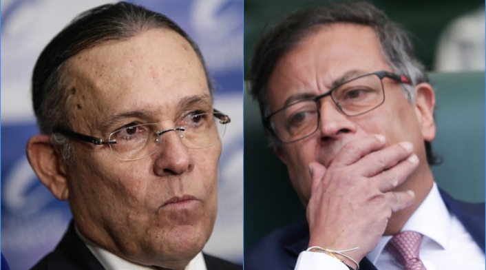 Efraín Cepeda y Gustavo Petro Efraín Cepeda y Gustavo Petro