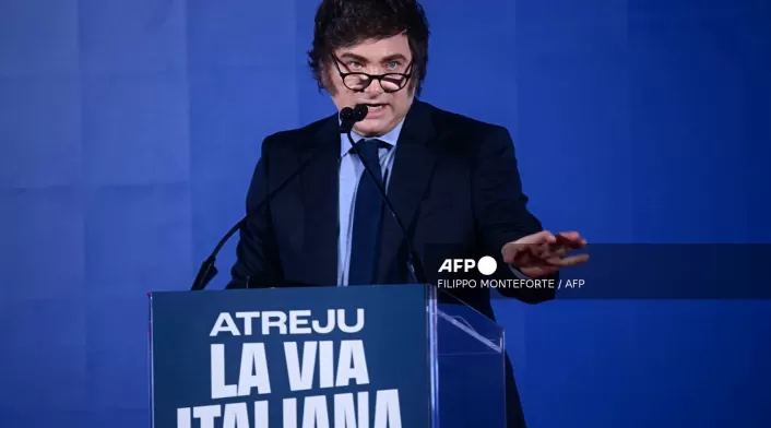 Javier Milei, presidente de Argentina