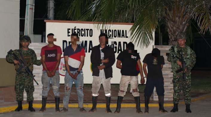 Miembros del Frente 19 de las FARC capturados Miembros del Frente 19 de las FARC capturados