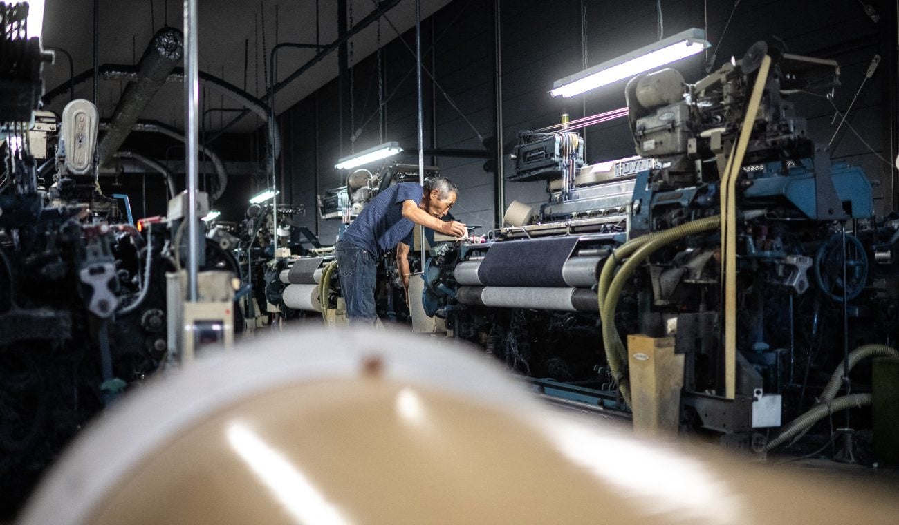 Fábrica de Momotaro Jeans Fábrica de Momotaro Jeans