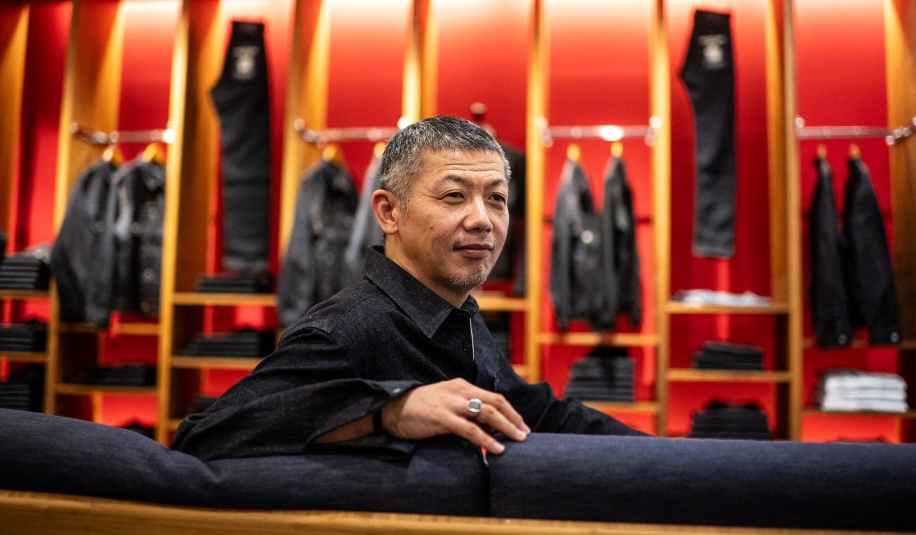 Masataka Suzuki, presidente de Momotaro Jeans Masataka Suzuki, presidente de Momotaro Jeans
