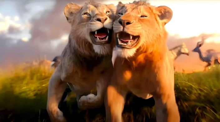 Escena de la película Mufasa Mufasa