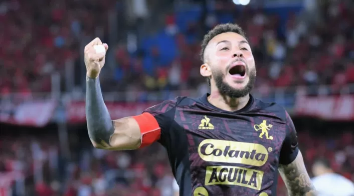 Duván Vergara anota temprano en la final de la Copa Betplay Duván Vergara anota temprano en la final de la Copa Betplay