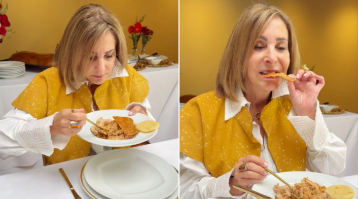 Esta es la manera correcta de comer lechona Esta es la manera correcta de comer lechona