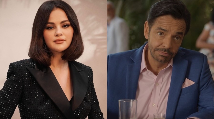 Selena Gómez y Eugenio Derbez Selena Gómez y Eugenio Derbez