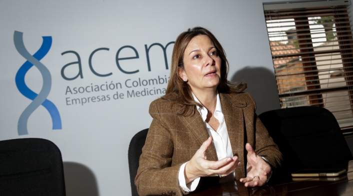 Ana María Vesga, presidenta de Acemi Ana María Vesga, presidenta de Acemi