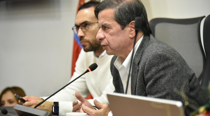 El ministro del Interior, Juan Fernando Cristo, El ministro del Interior, Juan Fernando Cristo,