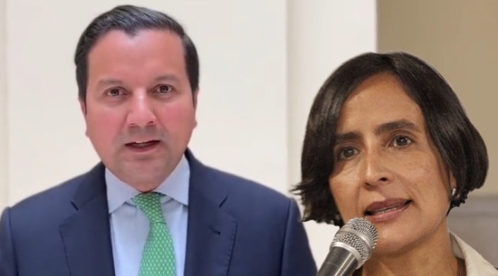 Senador David Luna - ministra de Ambiente Susana Muhamad Senador David Luna - ministra de Ambiente Susana Muhamad