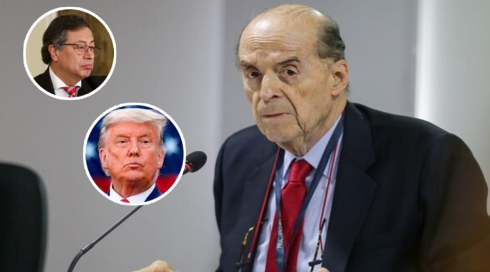 Álvaro Leyva, Gustavo Petro y Donald Trump Álvaro Leyva, Gustavo Petro y Donald Trump