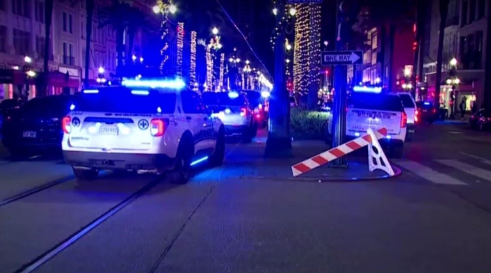 Atropellamiento en Nueva Orleans
