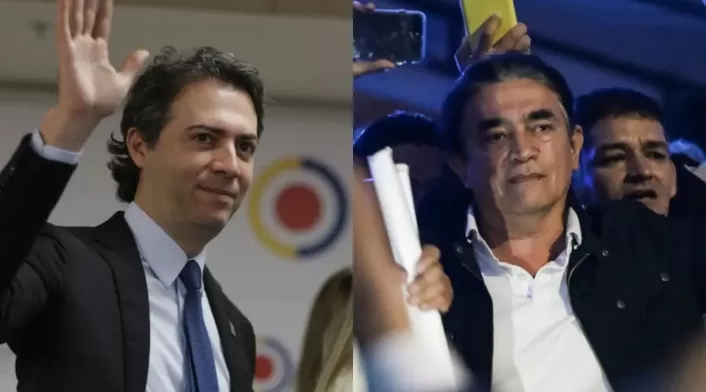 Gustavo Bolívar y Daniel Quintero