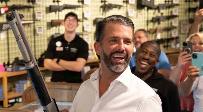 Donald Trump Jr llegó a Groenlandia Donald Trump Jr llegó a Groenlandia