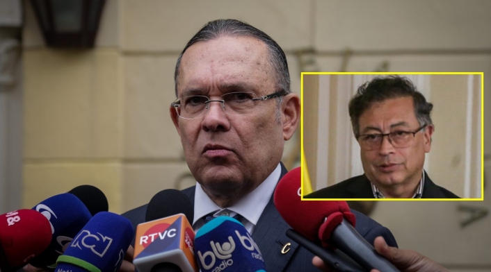 Efraín Cepeda y Gustavo Petro Efraín Cepeda y Gustavo Petro