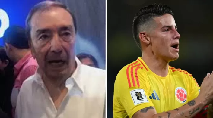 Fuad Char y James Rodríguez Fuad Char y James Rodríguez