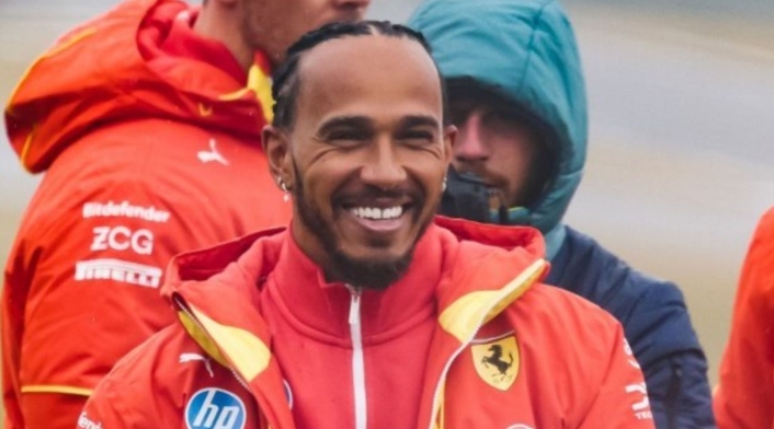 Lewis Hamilton en Ferrari Lewis Hamilton en Ferrari