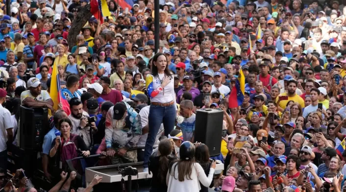 María Corina Machado, 9 de enero de 2025 María Corina Machado, 9 de enero de 2025