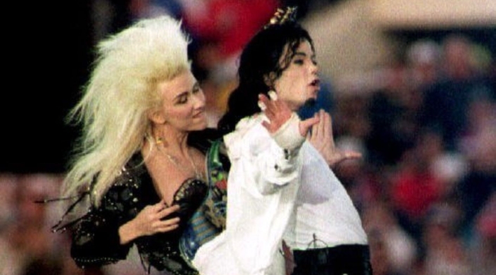 Michael Jackson en el Super Bowl XXVII Michael Jackson en el Super Bowl XXVII