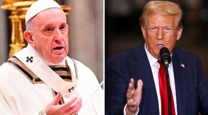 Papa Francisco y Donald Trump Papa Francisco y Donald Trump