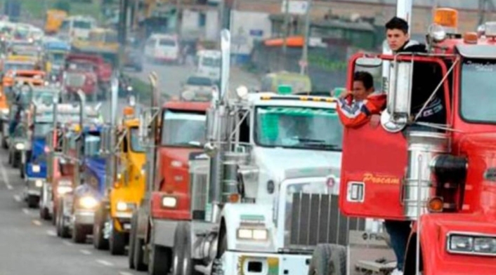 Paro de camioneros Paro de camioneros
