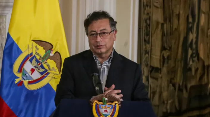El presidente Gustavo Petro El presidente Gustavo Petro