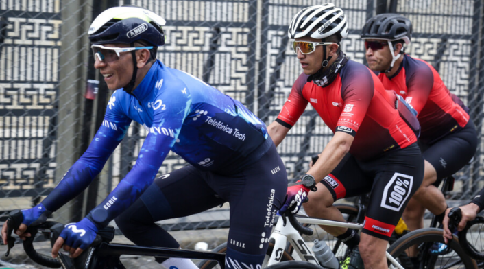 Nairo Quintana y Fernando Gaviria Nairo Quintana y Fernando Gaviria