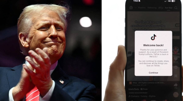 Donald Trump reestablecería TikTok Donald Trump reestablecería TikTok